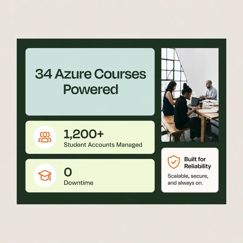 Seneca Polytechnic faculty and students using CloudLabs for Azure training