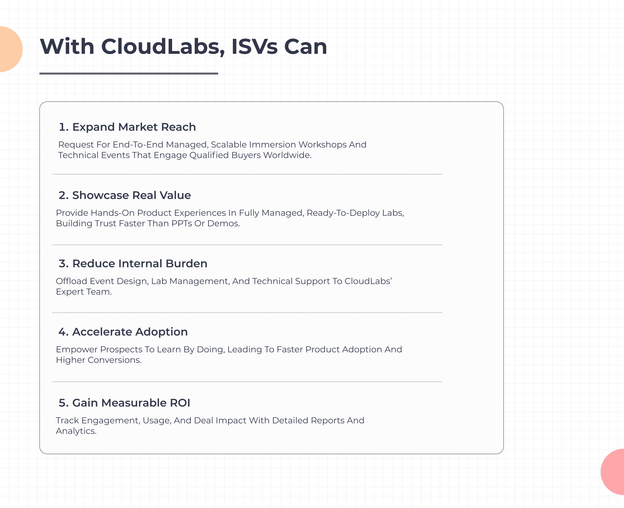 CloudLabs: Your Extended Team for Hands-On Immersion Workshops