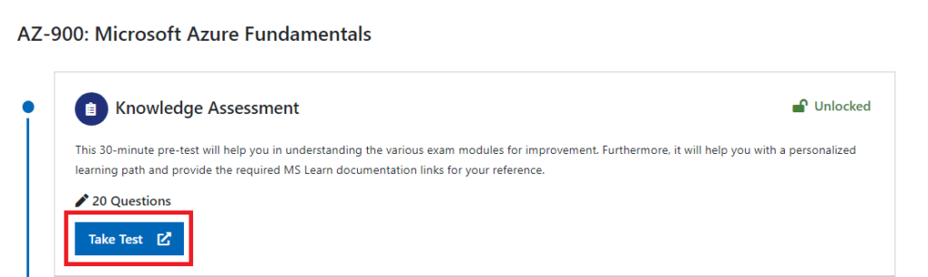 How to take the Knowledge Assessment?