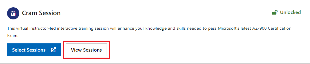 How to view registered sessions?
