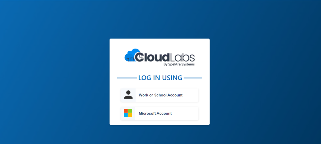 Steps to sign in for users having a Microsoft account