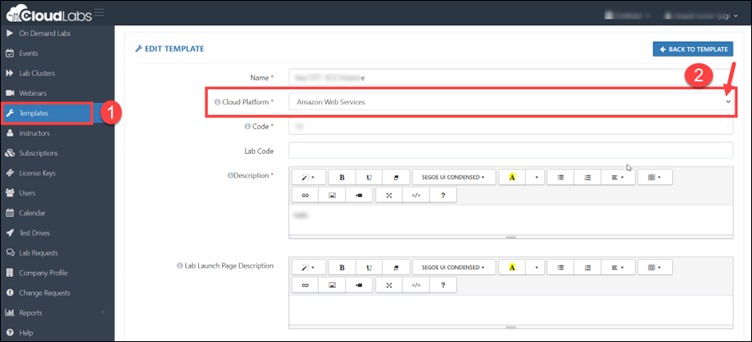 How to apply AWS policies & IAM Roles in the CloudLabs Portal to restrict the environment?
