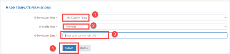 How to apply AWS policies & IAM Roles in the CloudLabs Portal to restrict the environment?