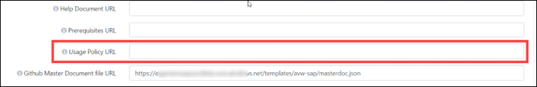 Where to apply usage policy in CloudLabs Portal?